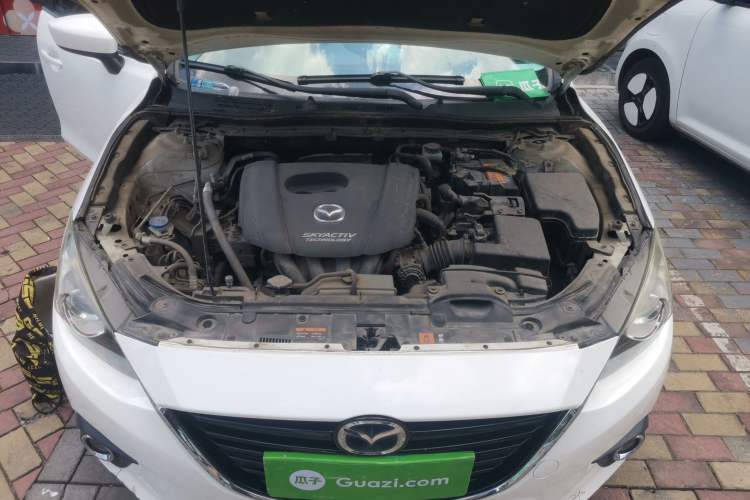 Used Mazda 3 Axela 2014 Sedan 1.5L Automatic Prestige Model Engine Bay