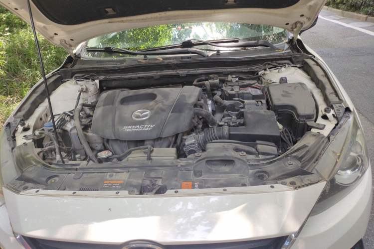Used Mazda 3 Axela 2014 Sedan 1.5L Automatic Luxury Model Engine Bay