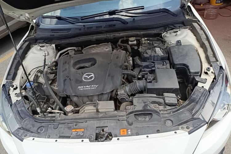 Used Mazda 3 Axela 2014 Hatchback 1.5L Automatic Luxury Model Engine Bay