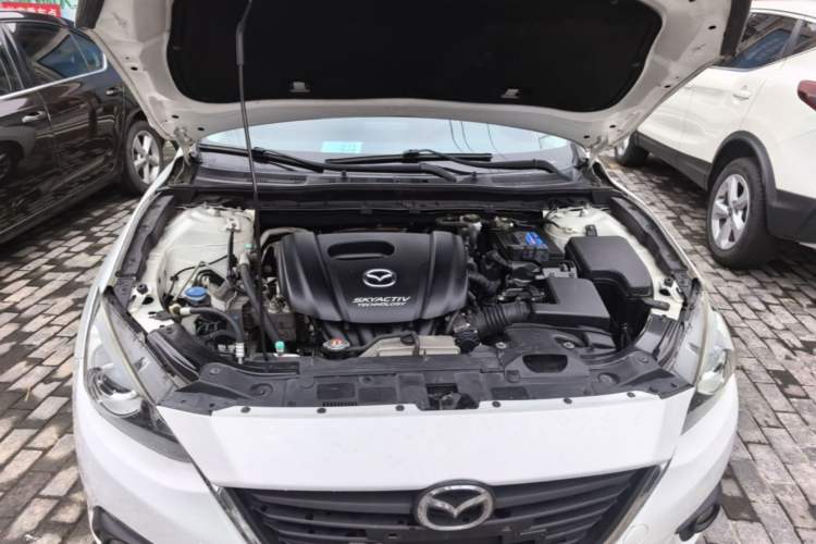 Used Mazda 3 Axela 2014 Hatchback 1.5L Automatic Luxury Model Engine Bay