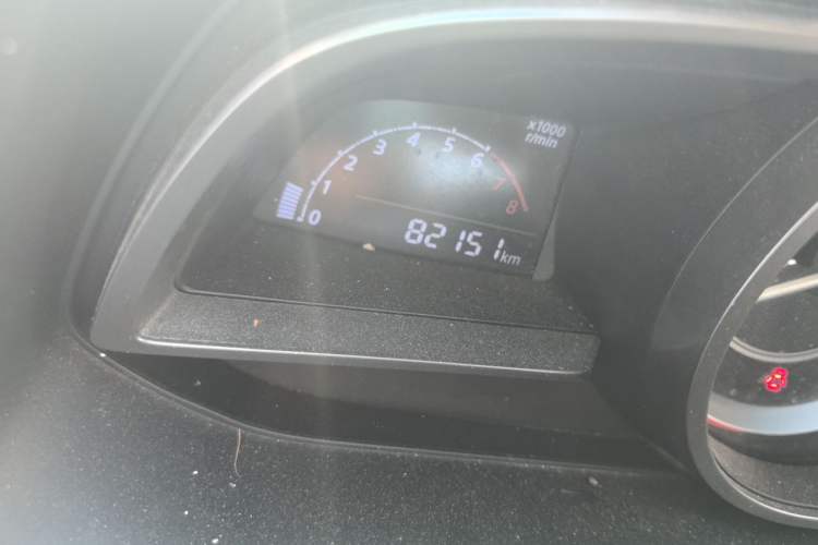 Used Mazda 3 Axela 2014 Sedan 1.5L Manual Comfort Model Odometer Close Up