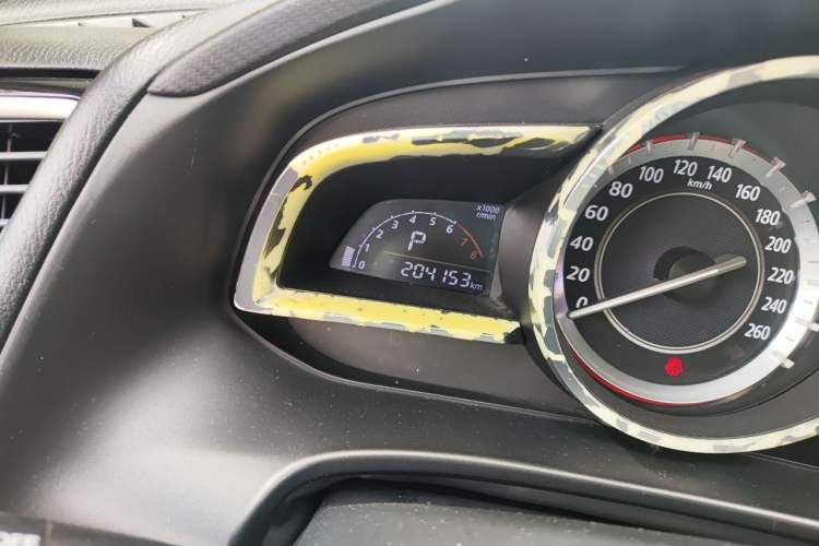 Used Mazda 3 Axela 2014 Sedan 1.5L Automatic Luxury Model Odometer Close Up