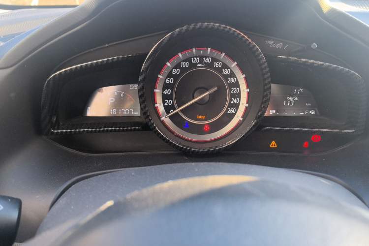 Used Mazda 3 Axela 2014 Sedan 1.5L Automatic Luxury Model Odometer Close Up