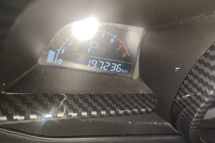 Used Mazda 3 Axela 2014 Sedan 1.5L Automatic Comfort Model Odometer Close Up