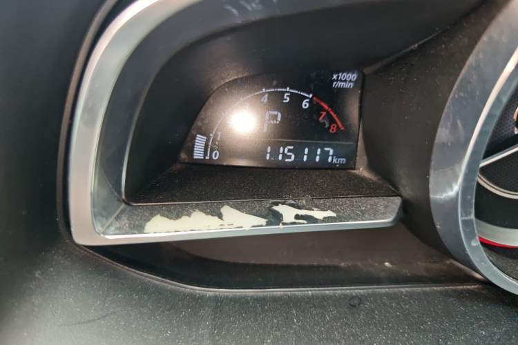 Used Mazda 3 Axela 2014 Sedan 1.5L Automatic Luxury Model Odometer Close Up