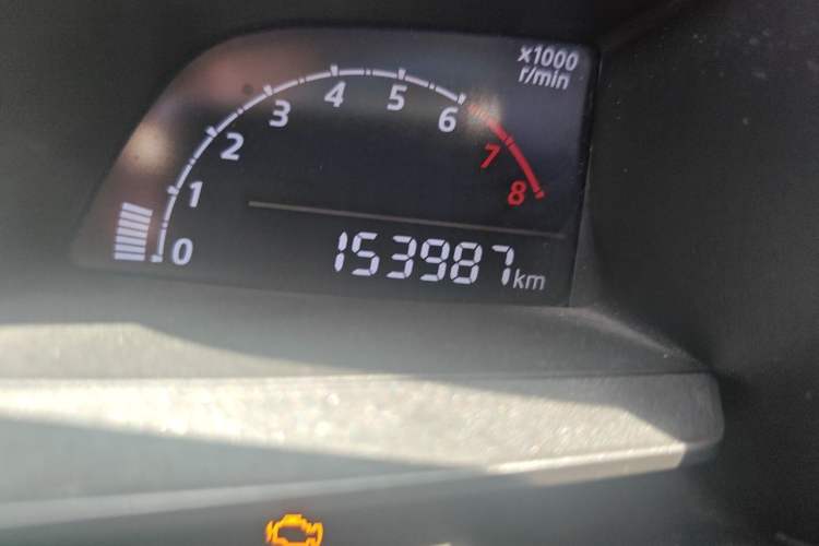 Used Mazda 3 Axela 2014 Sedan 1.5L Manual Comfort Model Odometer Close Up