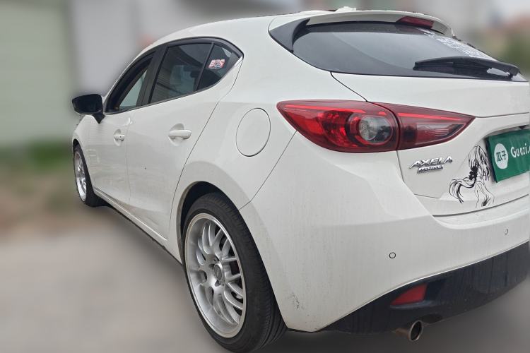 Used Mazda 3 Axela 2014 Hatchback 2.0L Automatic Flagship Model Rear Left 45 Deg