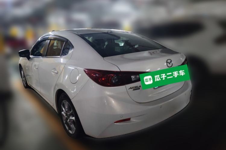 Used Mazda 3 Axela 2014 Sedan 1.5L Automatic Comfort Model Rear Left 45 Deg
