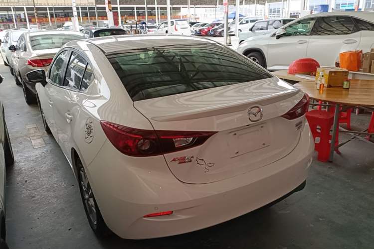 Used Mazda 3 Axela 2014 Sedan 1.5L Automatic Luxury Model Rear Left 45 Deg