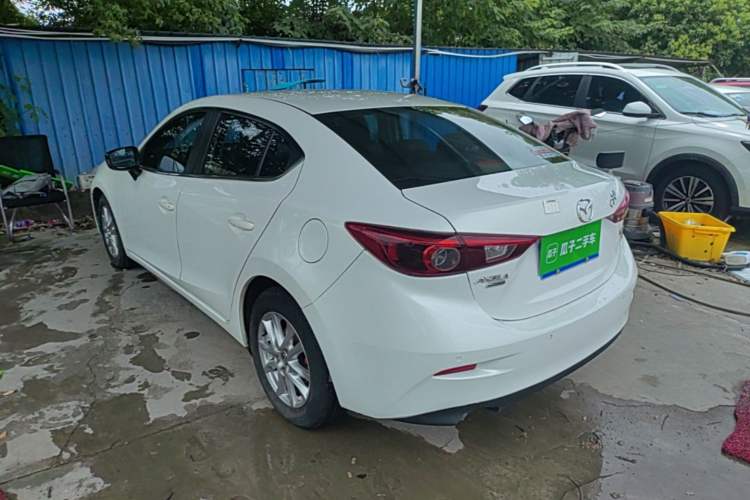 Used Mazda 3 Axela 2014 Sedan 1.5L Automatic Luxury Model Rear Left 45 Deg