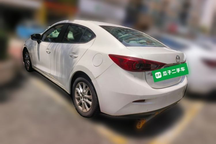 Used Mazda 3 Axela 2014 Sedan 1.5L Automatic Luxury Model Rear Left 45 Deg