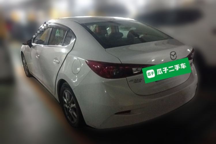 Used Mazda 3 Axela 2014 Sedan 1.5L Automatic Comfort Model Rear Left 45 Deg