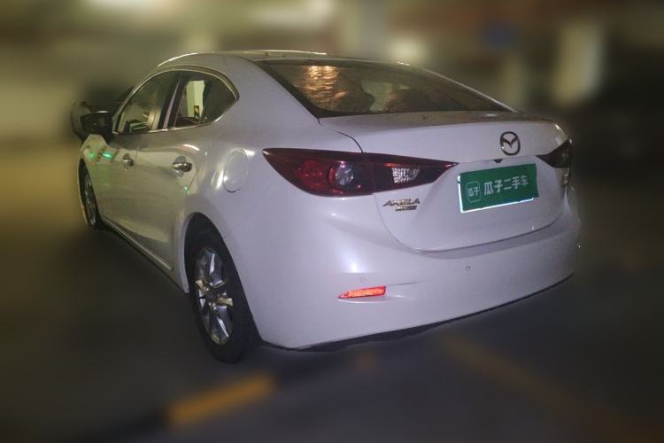 Used Mazda 3 Axela 2014 Sedan 1.5L Automatic Luxury Model Rear Left 45 Deg
