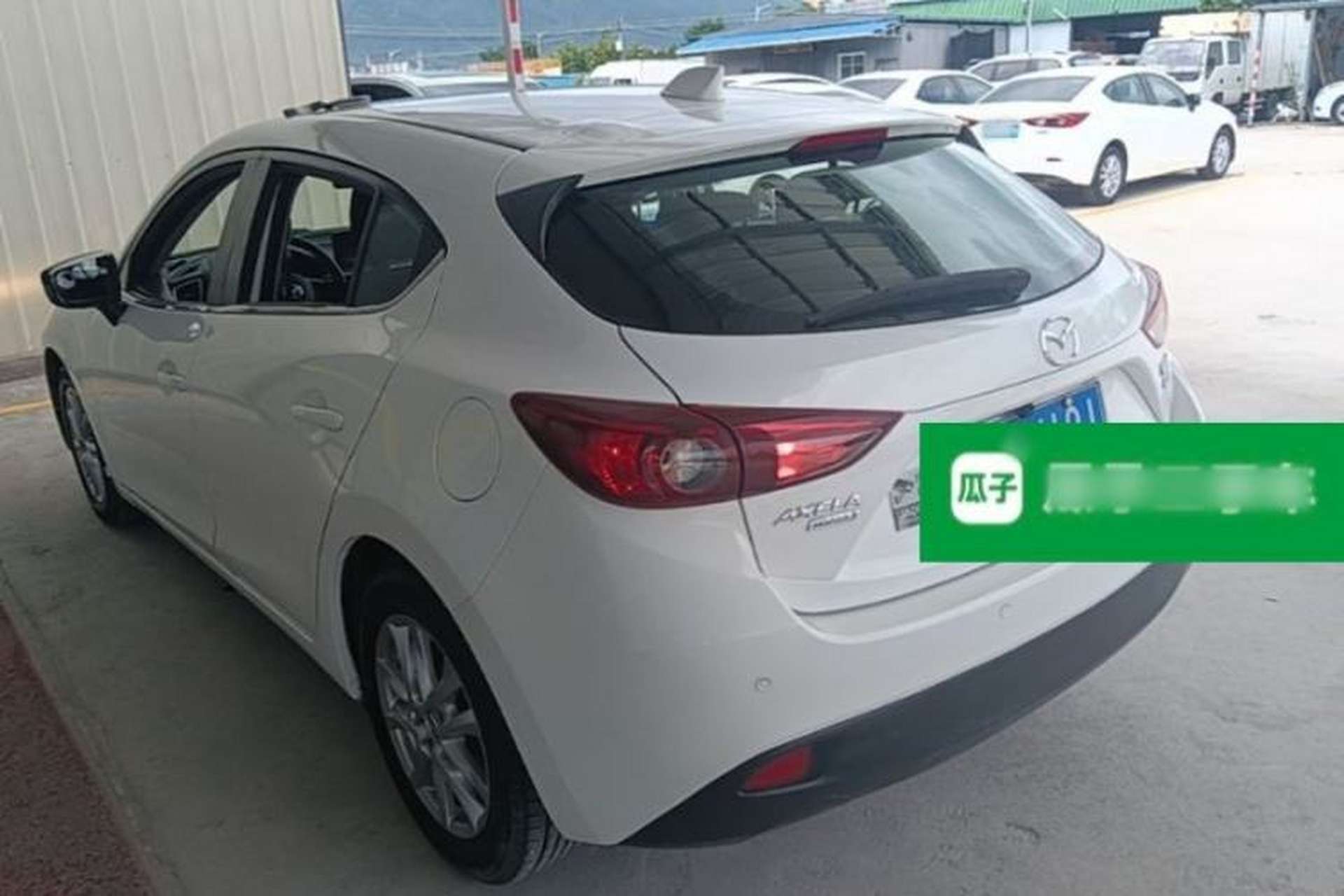 Used Mazda 3 Axela 2014 Hatchback 1.5L Manual Comfort Model Rear Left 45 Deg