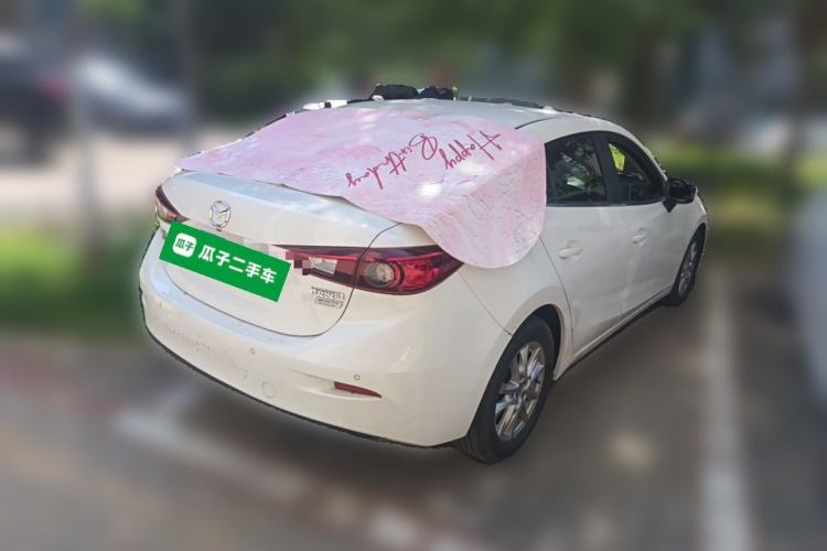 Used Mazda 3 Axela 2014 Sedan 1.5L Automatic Luxury Model Rear Right 45 Deg