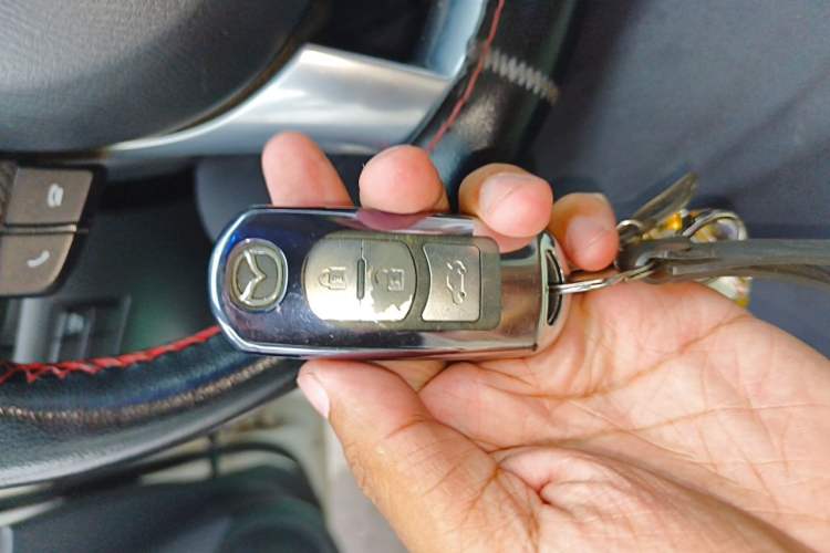 Used Mazda 3 Axela 2014 Sedan 1.5L Automatic Prestige Model Vehicle Key