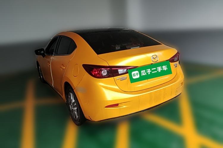 Used Mazda 3 Axela 2014 Sedan 1.5L Automatic Luxury Model Rear Left 45 Deg