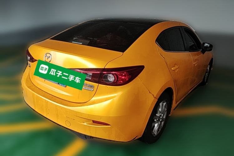Used Mazda 3 Axela 2014 Sedan 1.5L Automatic Luxury Model Rear Right 45 Deg