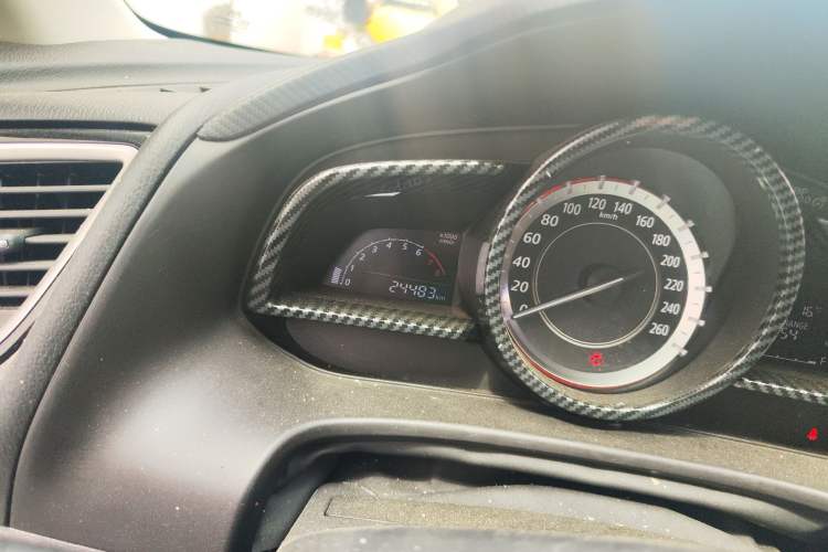 Used Mazda 3 Axela 2016 Sedan 1.5L Manual Luxury Model Odometer Close Up