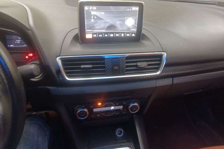 Used Mazda 3 Axela 2016 Sedan 1.5L Manual Luxury Model Audio And AC Panel