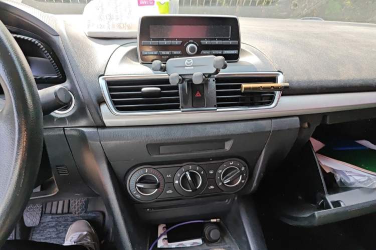 Used Mazda 3 Axela 2016 Sedan 1.5L Manual Comfort Model Audio And AC Panel