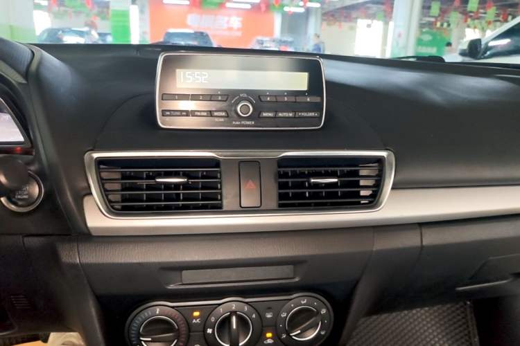 Used Mazda 3 Axela 2016 Sedan 1.5L Automatic Comfort Model Audio And AC Panel
