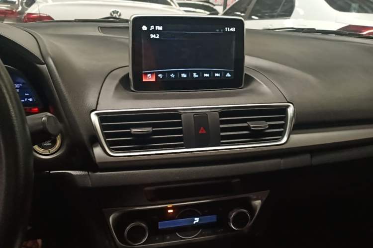 Used Mazda 3 Axela 2016 Sedan 1.5L Automatic Luxury Model Audio And AC Panel