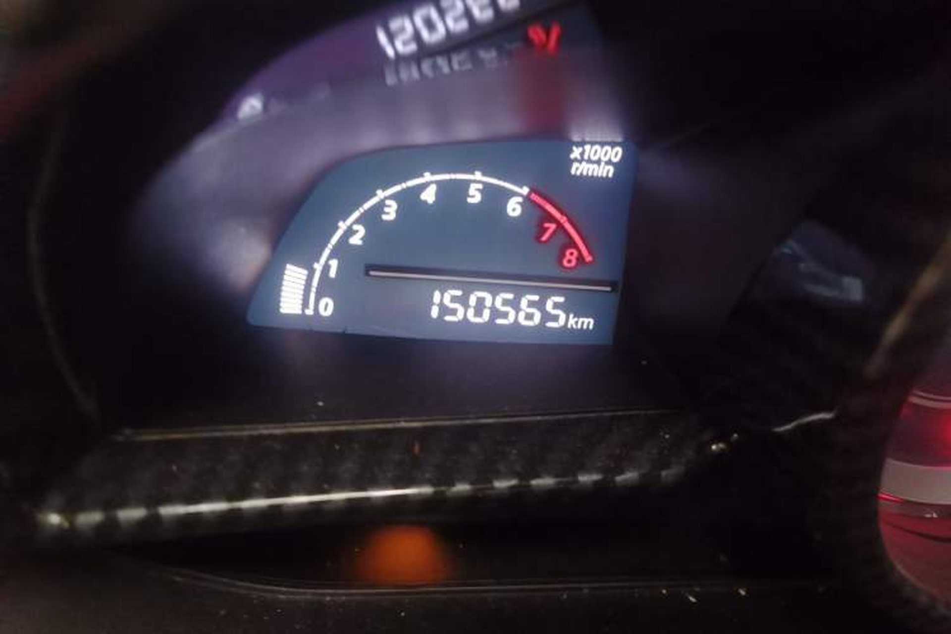 Used Mazda 3 Axela 2016 Sedan 1.5L Manual Luxury Model Odometer Close Up