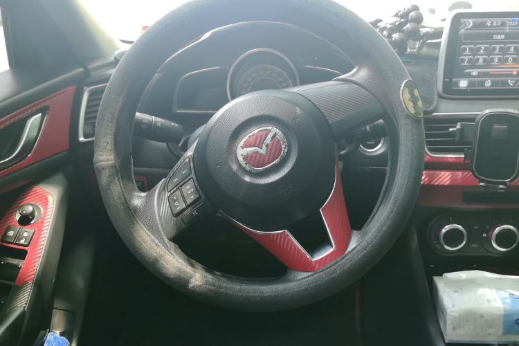 Used Mazda 3 Axela 2016 Sedan 1.5L Automatic Comfort Model Steering Wheel