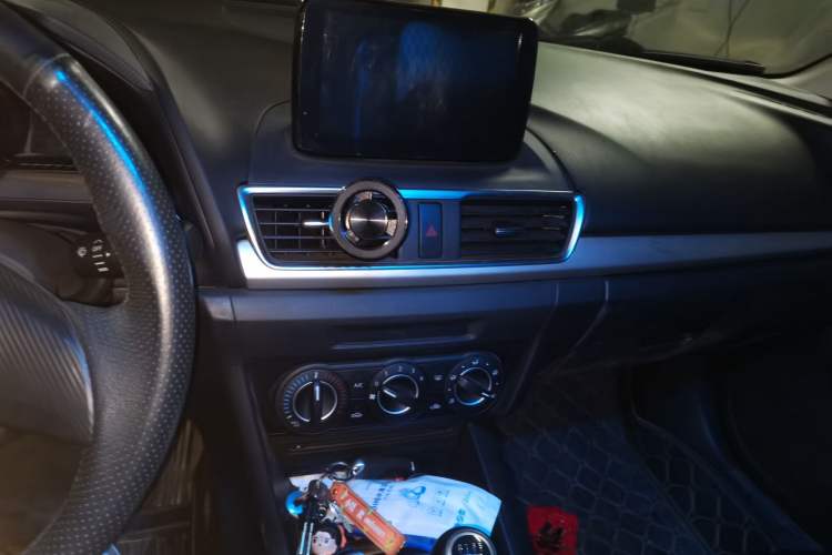 Used Mazda 3 Axela 2016 Sedan 1.5L Manual Comfort Model Audio And AC Panel