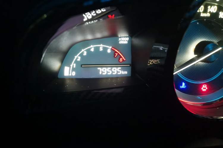 Used Mazda 3 Axela 2016 Sedan 1.5L Manual Comfort Model Odometer Close Up