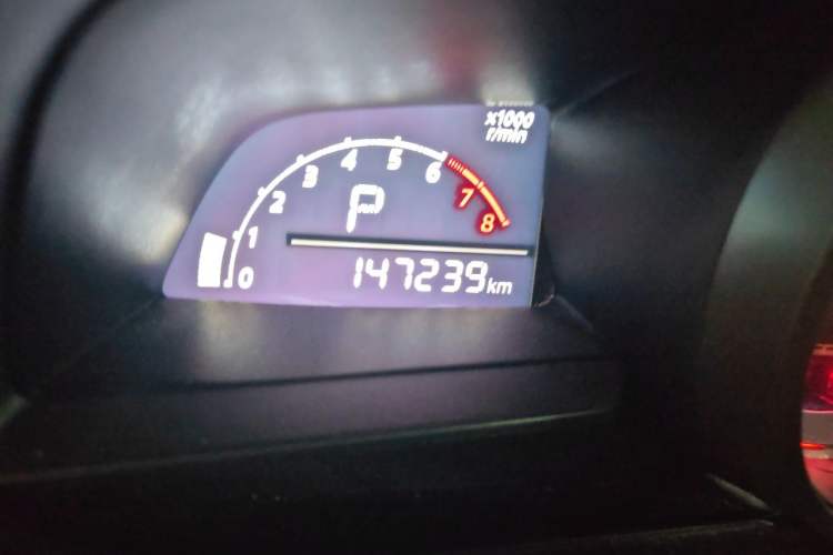 Used Mazda 3 Axela 2016 Hatchback 1.5L Automatic Comfort Model Odometer Close Up