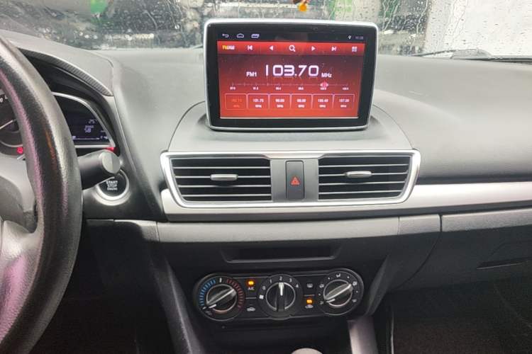 Used Mazda 3 Axela 2016 Sedan 1.5L Automatic Comfort Model Audio And AC Panel