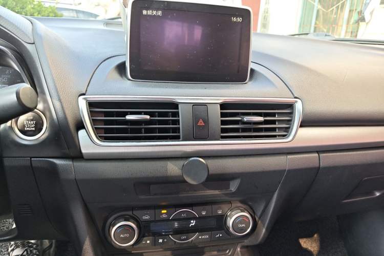 Used Mazda 3 Axela 2016 Sedan 2.0L Automatic Sport Model Audio And AC Panel