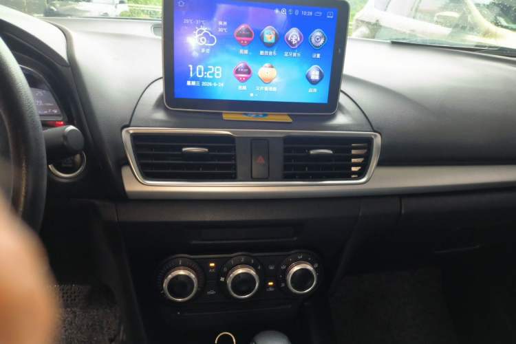 Used Mazda 3 Axela 2016 Sedan 1.5L Automatic Comfort Model Audio And AC Panel