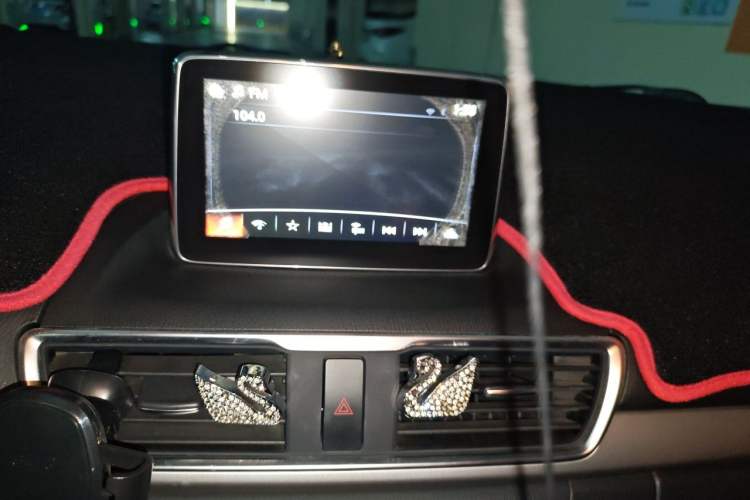Used Mazda 3 Axela 2016 Sedan 1.5L Automatic Luxury Model Audio And AC Panel