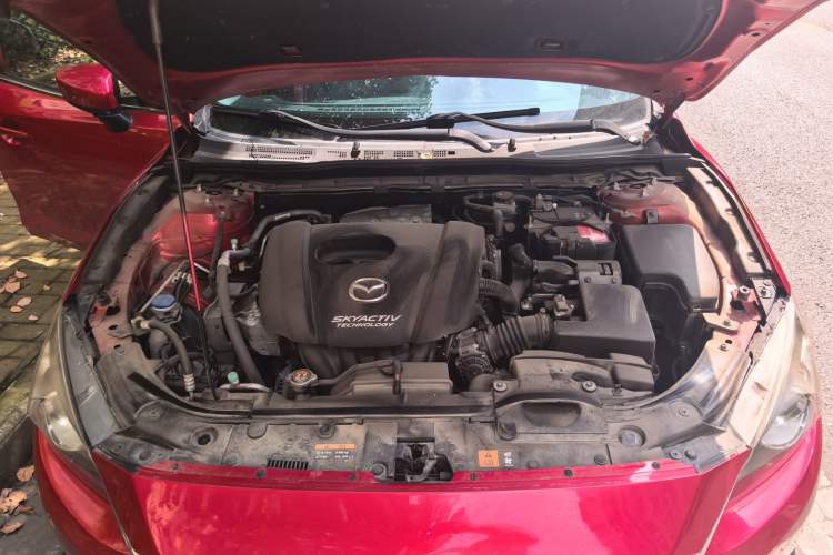 Used Mazda 3 Axela 2016 Sedan 1.5L Automatic Prestige Model Engine Bay