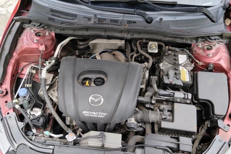 Used Mazda 3 Axela 2016 Hatchback 1.5L Automatic Luxury Model Engine Bay