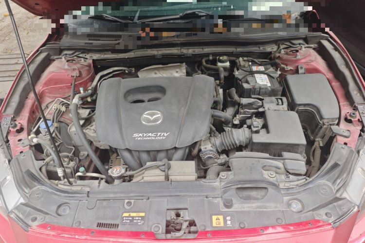 Used Mazda 3 Axela 2016 Hatchback 1.5L Automatic Luxury Model Engine Bay
