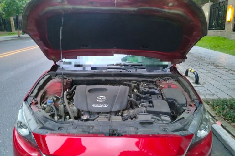 Used Mazda 3 Axela 2016 Sedan 1.5L Automatic Comfort Model Engine Bay