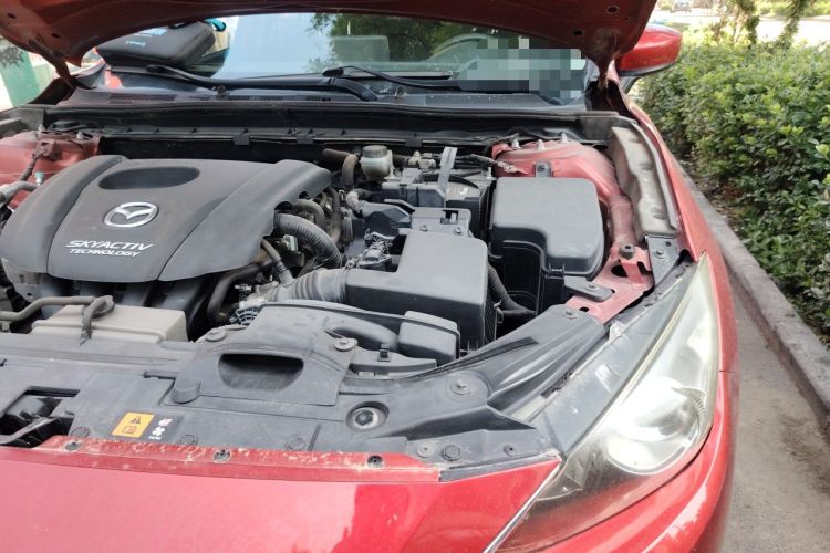 Used Mazda 3 Axela 2016 Sedan 1.5L Automatic Comfort Model Engine Bay Left