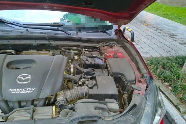 Used Mazda 3 Axela 2016 Sedan 1.5L Automatic Comfort Model Engine Bay Left