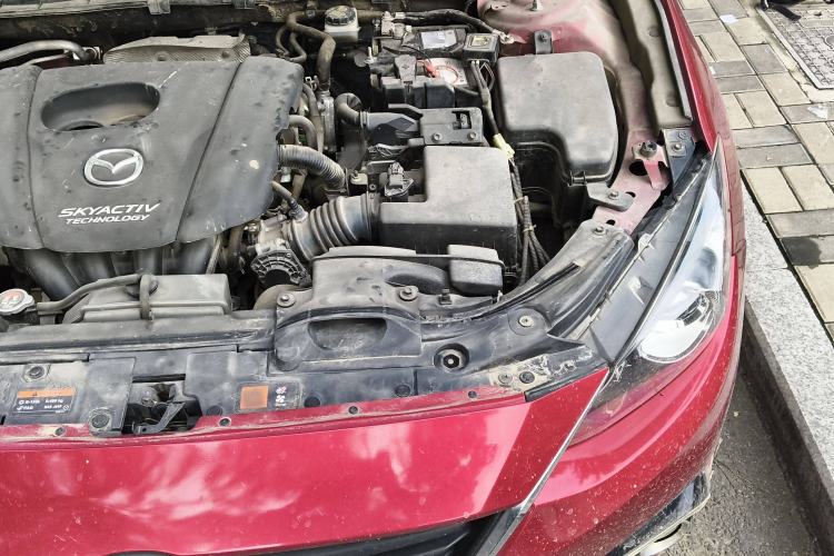 Used Mazda 3 Axela 2016 Sedan 1.5L Automatic Comfort Model Engine Bay Left