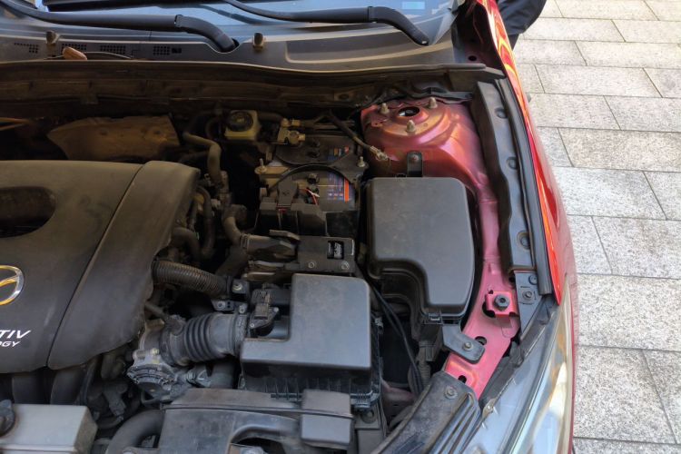 Used Mazda 3 Axela 2016 Sedan 1.5L Manual Luxury Model Engine Bay Left