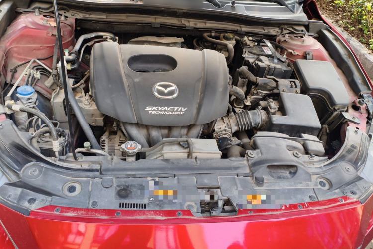 Used Mazda 3 Axela 2016 Hatchback 1.5L Automatic Luxury Model Engine Bay