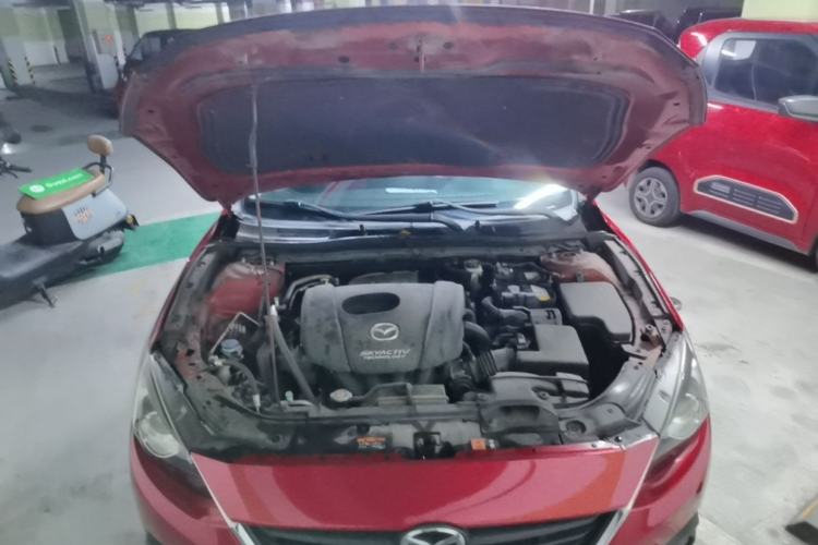 Used Mazda 3 Axela 2016 Sedan 1.5L Automatic Luxury Model Engine Bay