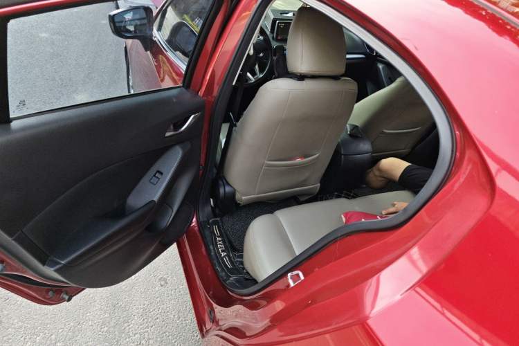 Used Mazda 3 Axela 2016 Sedan 1.5L Automatic Luxury Model Left Rear Seat