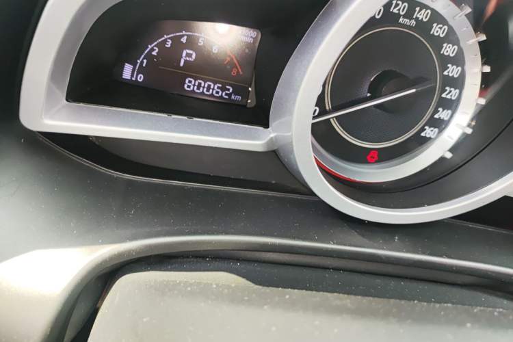 Used Mazda 3 Axela 2016 Sedan 1.5L Automatic Comfort Model Odometer Close Up
