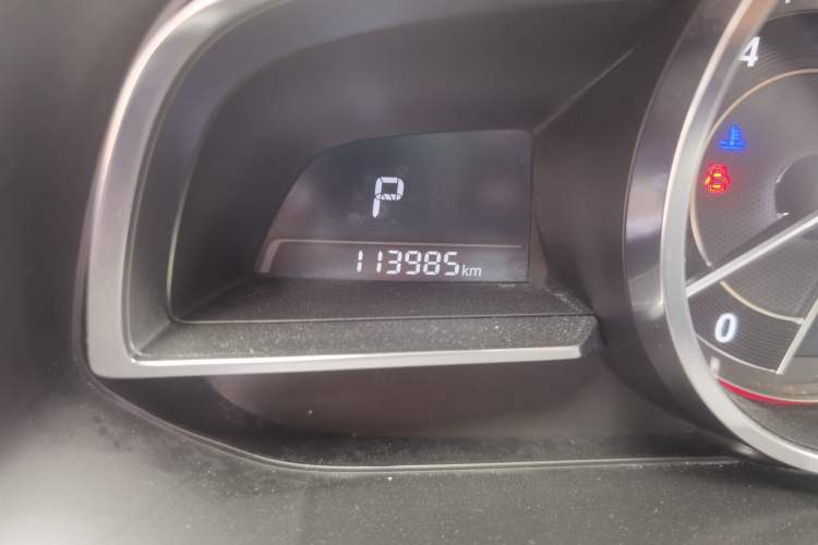 Used Mazda 3 Axela 2016 Sedan 2.0L Automatic Flagship Model Odometer Close Up