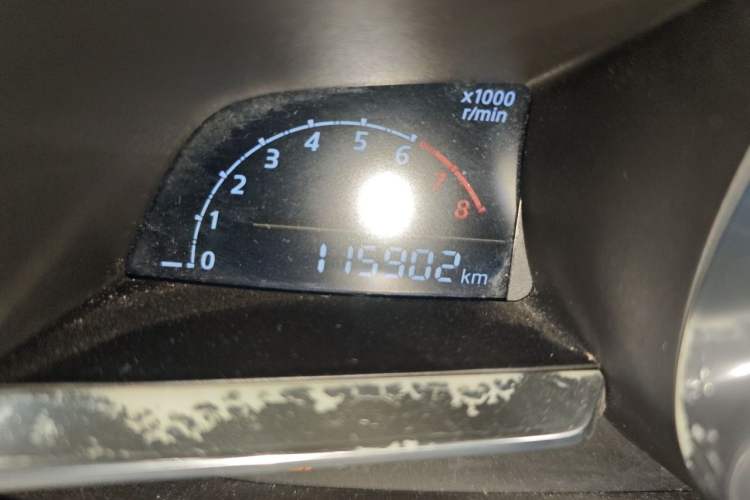 Used Mazda 3 Axela 2016 Sedan 1.5L Manual Luxury Model Odometer Close Up